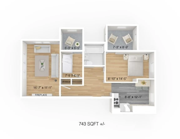 2 Bed 1 Bath at 199 Overdale Street